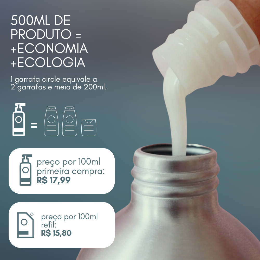 Refil Rotina Cabelos Ondulados e Cacheados