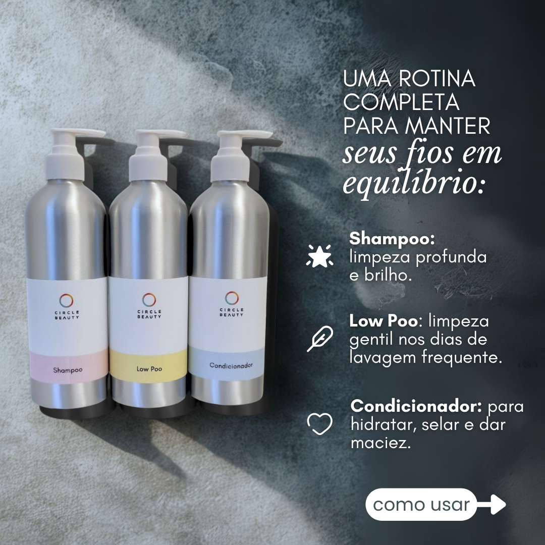 Rotina Cabelos Lisos