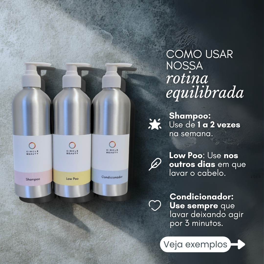 Rotina Cabelos Lisos